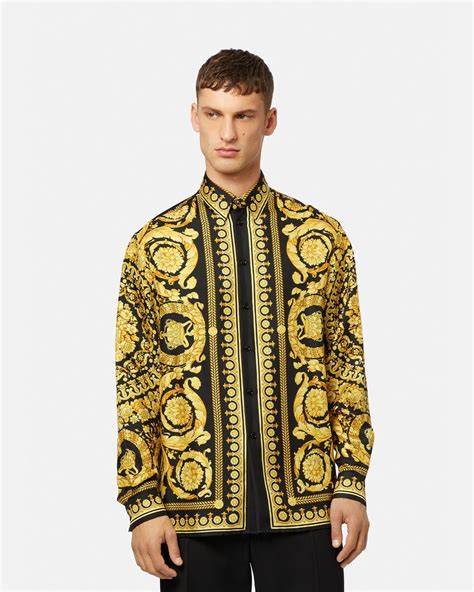 camisa versace|versace silk shirts for cheap.